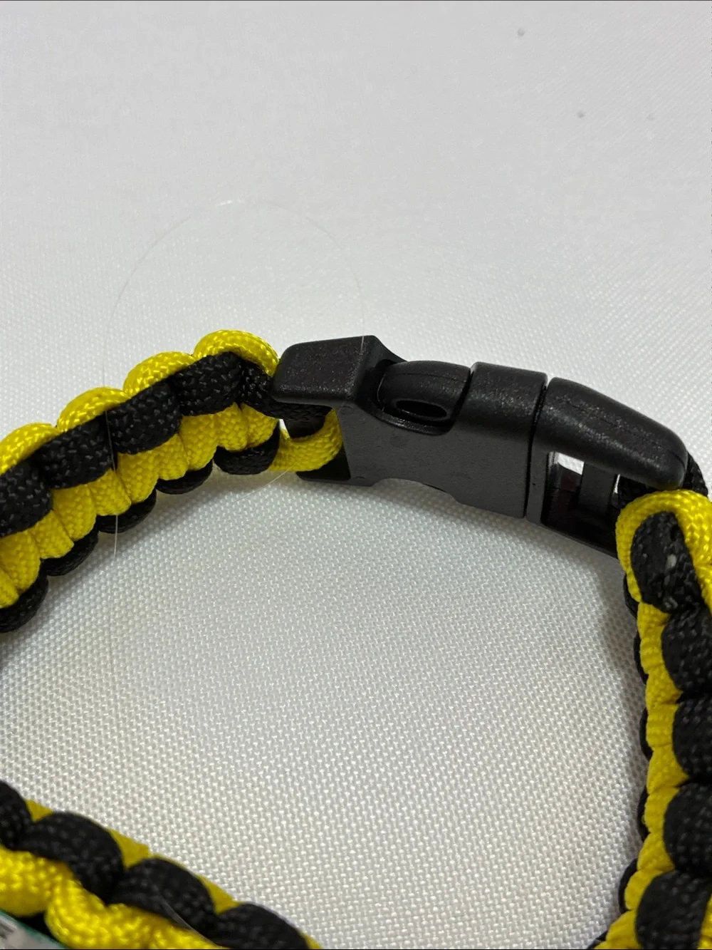 Black & Gold Steelers NFL Pittsburgh Braided Rope Wrist Bracelet